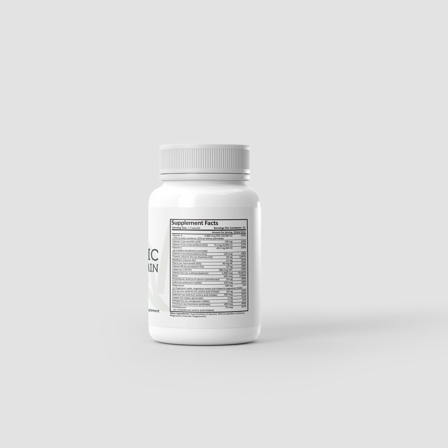 Bariatric Multi-Vitamin Iron-Free Capsule