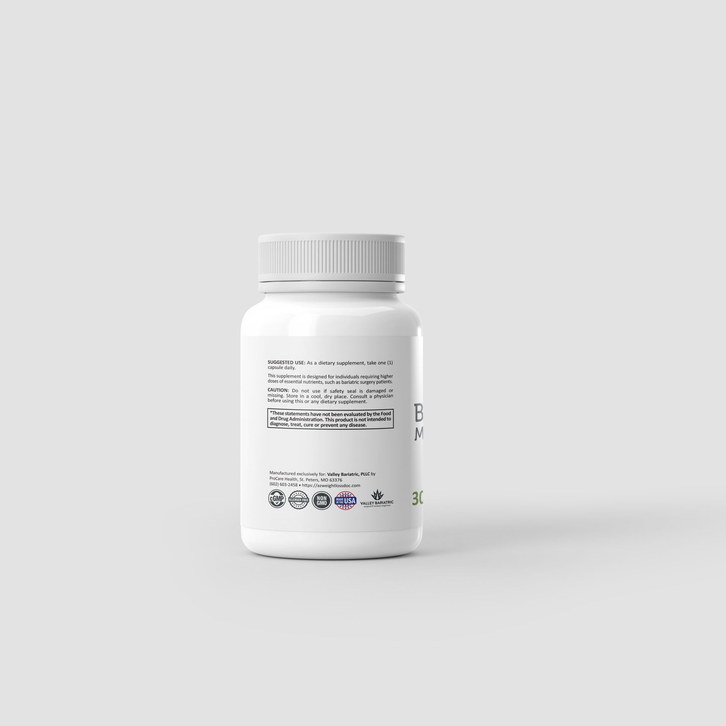 Bariatric Multi-Vitamin Iron-Free Capsule