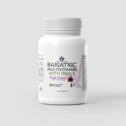 Bariatric Multi-Vitamin w/ Iron 18mg Chewable Tablet