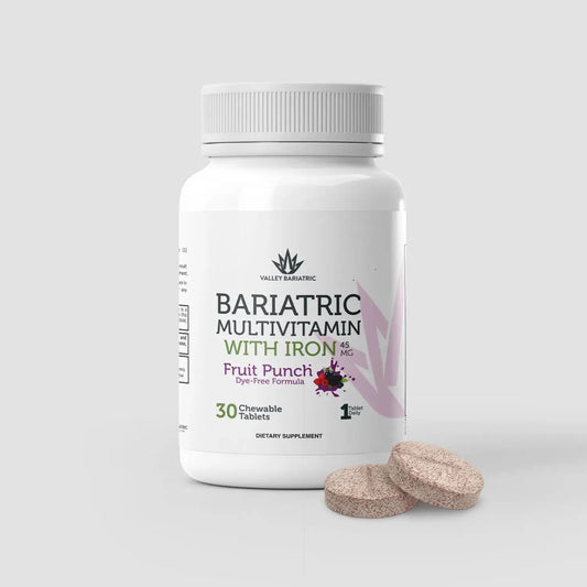 Bariatric Multi-Vitamin w/ Iron 45mg Chewable Tablet