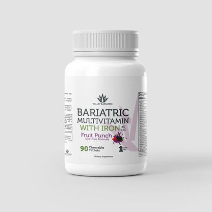 Bariatric Multi-Vitamin w/ Iron 45mg Chewable Tablet