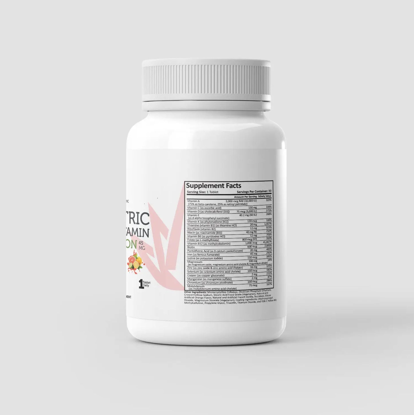 Bariatric Multi-Vitamin w/ Iron 45mg Tablet