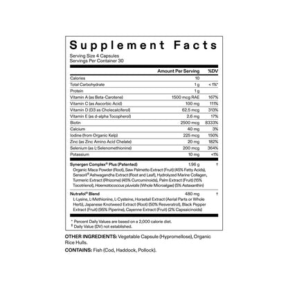 Women’s Balance Hair Growth Nutraceutical